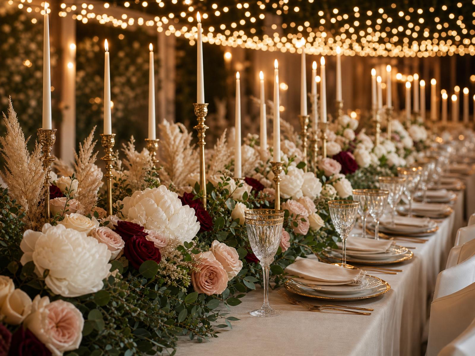 Elegante Hochzeitsdekoration von LS Deco & Events